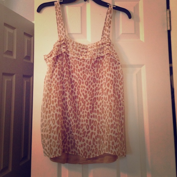 SOLD!!!! Animal print tank top
