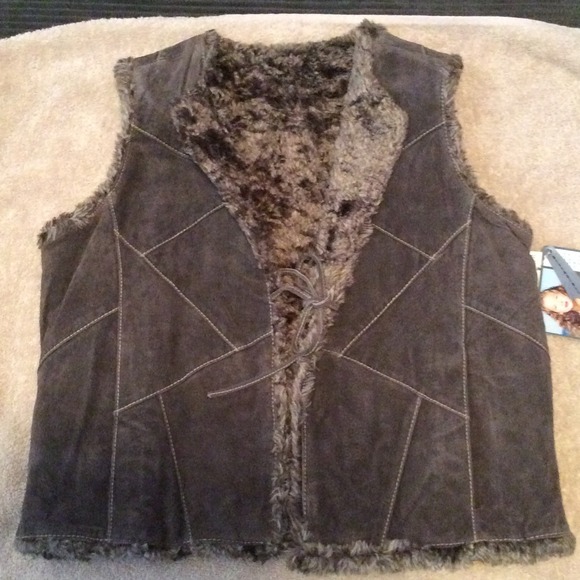Suede Vest
