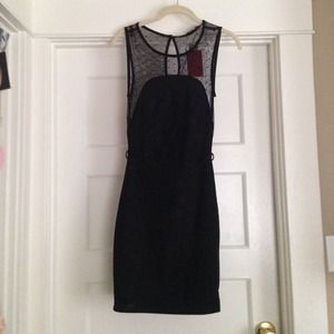 Foreign Exchange black party dress