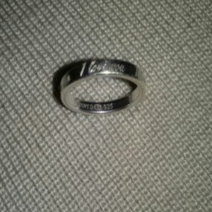Genuine Tiffany &Co. Love Notes ring