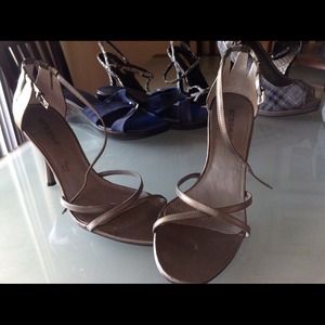 BCBG Pewter Heels