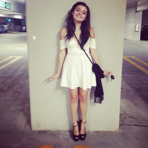 Foreign Exchange white dress