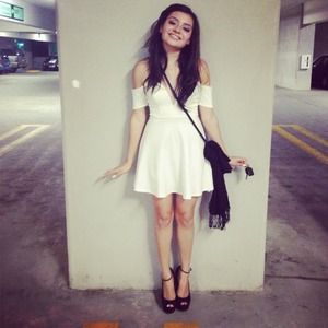 Foreign Exchange white dress