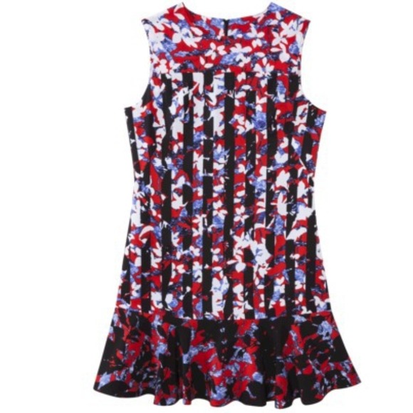 New small Peter Pilotto Targe Red Floral Print - Picture 1 of 4