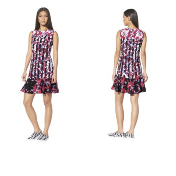 New small Peter Pilotto Targe Red Floral Print - Picture 2 of 4