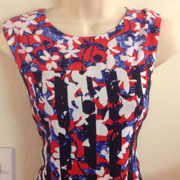 New small Peter Pilotto Targe Red Floral Print - Picture 4 of 4
