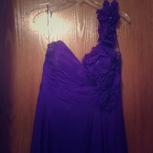 100% silk Jovani Gown