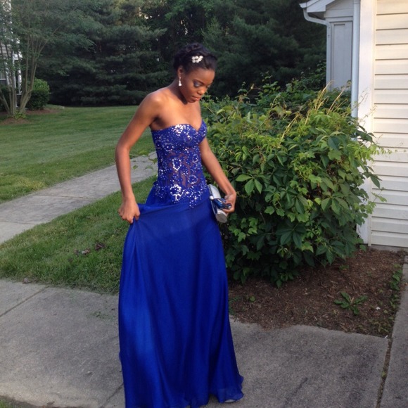 ✨Royal Blue Prom Dress✨ Lowerd price