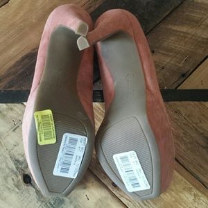 Jessica Simpson Shoes - Jessica Simpson Blush Suede Pumps Jessica Simpson Shoes - Jessica Simpson Blush Suede Pumps