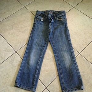 Straight leg jeans