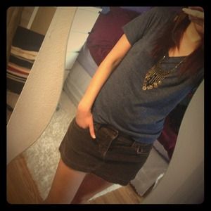 A&F corduroy mini skirt