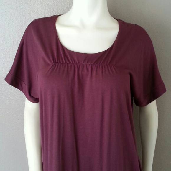 Simply Vera Wang Dress / Dark Dessert Rose LARGE - Picture 2 of 4