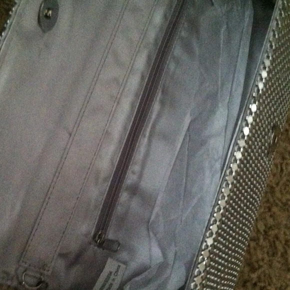 Silver mesh clutch - Picture 3 of 4