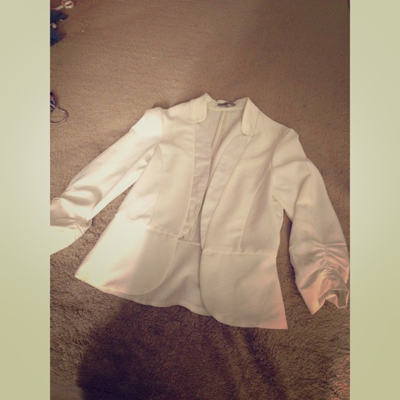 White blazer