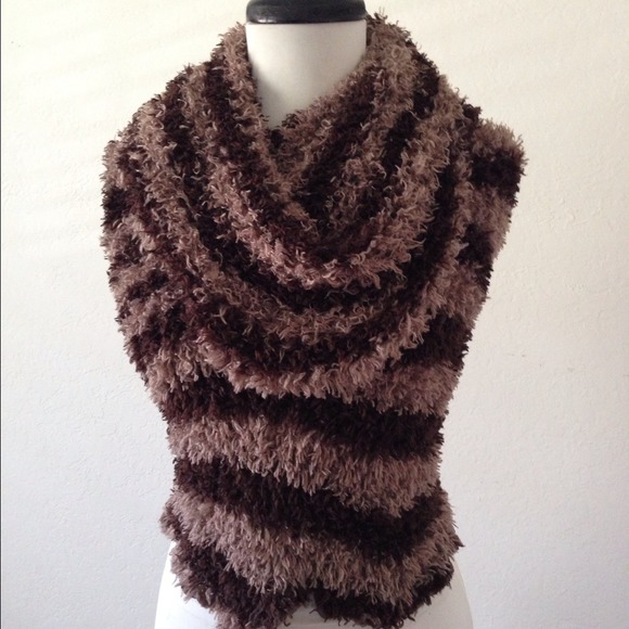 Magic scarf - Brown - Picture 3 of 4