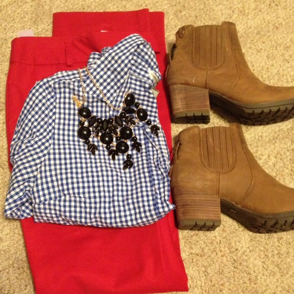 Blue Gingham Shirt