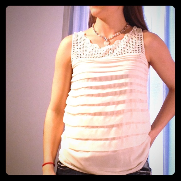 White dress top
