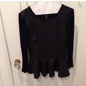 Bnwt peplum top from red saks fifth avenue