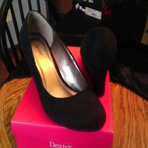 Dexter Black Wedges