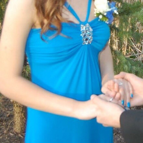 Cobalt blue prom dress