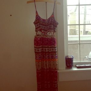 Bohemian one piece romper!