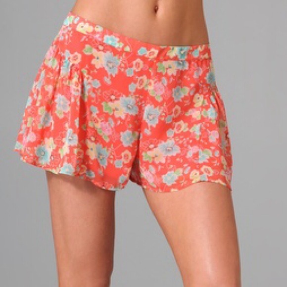 Free People Floral Shorts - Picture 2 of 2