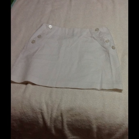 White skirt