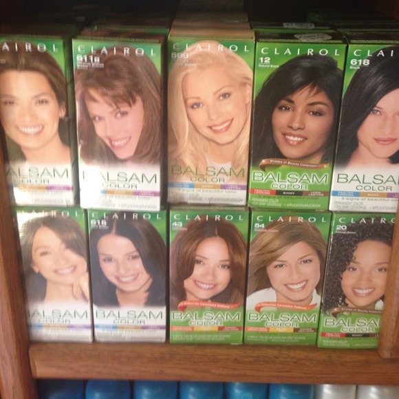 Clariol hair dye