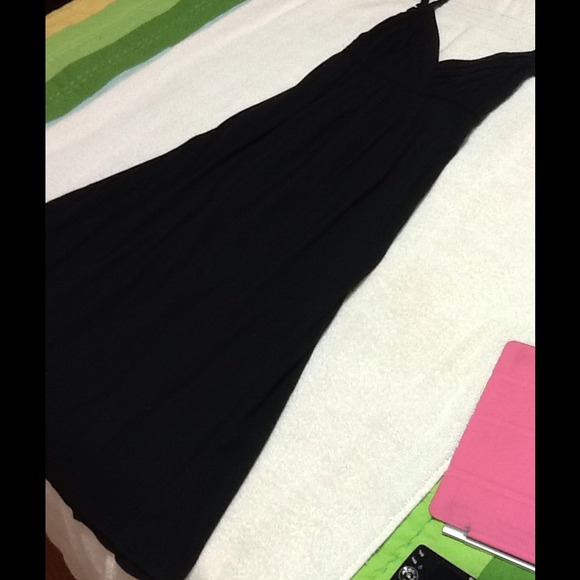 Cotton black dress