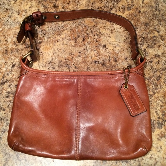 Authentic Coach Leather Handbag - Picture 1 of 4