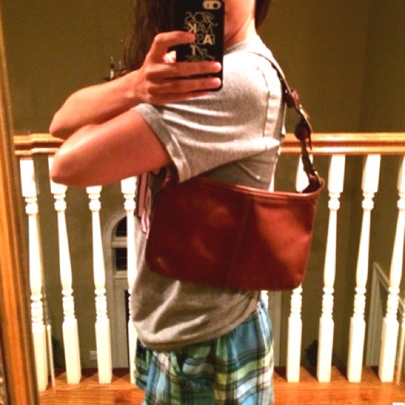 Authentic Coach Leather Handbag - Picture 4 of 4