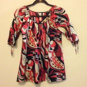 Studio Y Multi -Print Shirt-SOLD