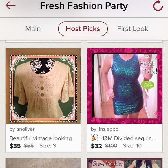 🎉 SOLD! H&M Divided sequin party dress! 🎉 - Picture 3 of 4