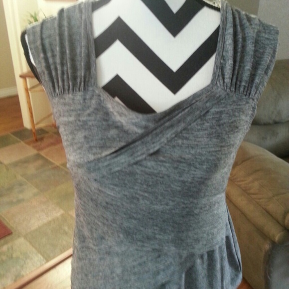 Pretty grey blouse