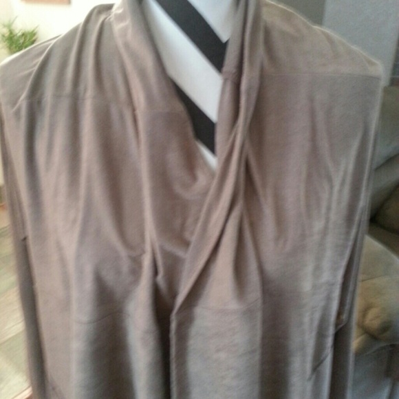 Brown cardigan