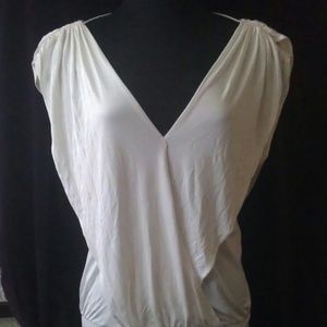 Alice + Olivia Draped Wrap top