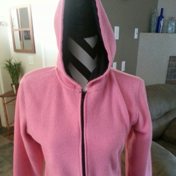 Pink hoodie