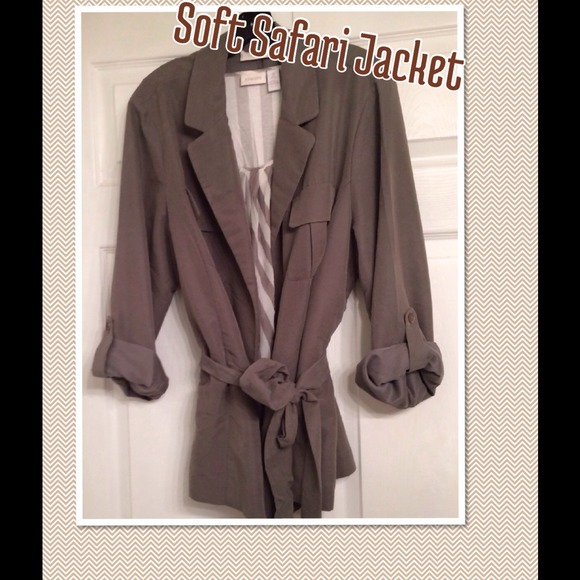 Soft Safari Green Jacket