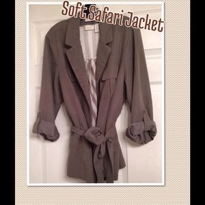 Soft Safari Green Jacket