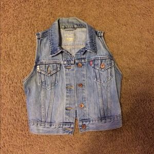 Denim vest