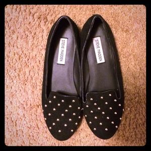 Steve Madden black flats