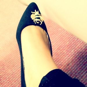 🎉Host Pick🎉 Black Ballerina Pointy Toe Flats 🐝