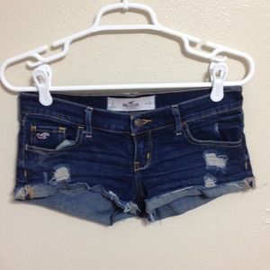 Hollister denim shorts