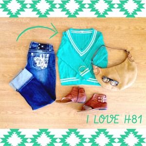 I LOVE H81 👯 prep- pullover sweater!