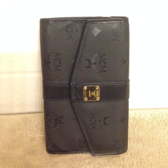 SOLD IN BUNDLE Vintage MCM Tri-Fold Wallet - Picture 1 of 4