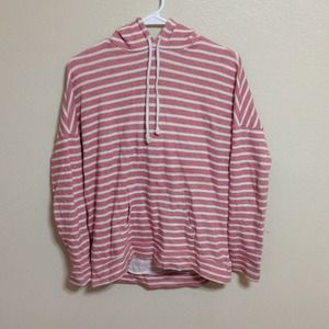 Forever 21 striped hoodie