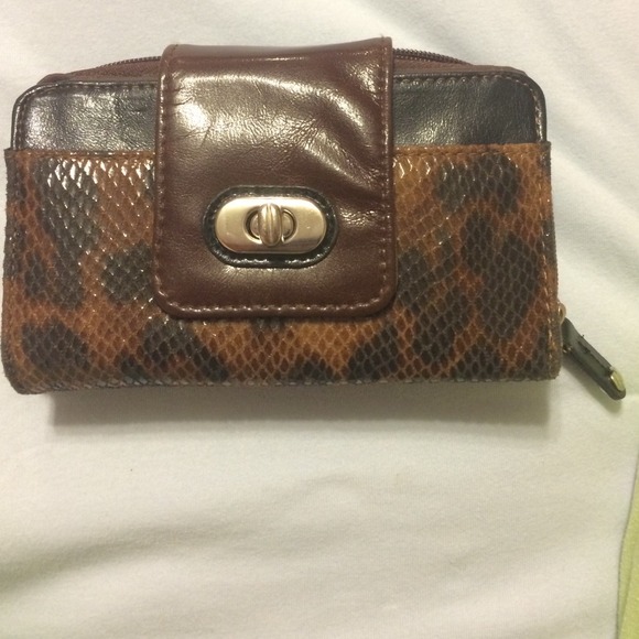 Leopard wallet