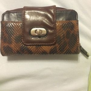 Leopard wallet