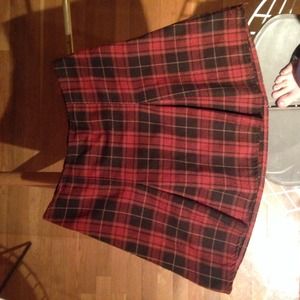 Brandy Melville plaid Kaitlee skirt