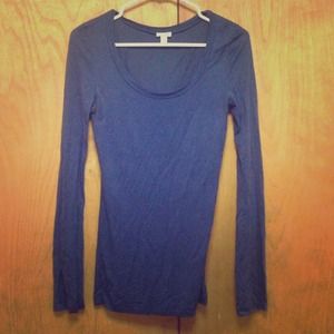 Blue long sleeve. SUPER SOFT